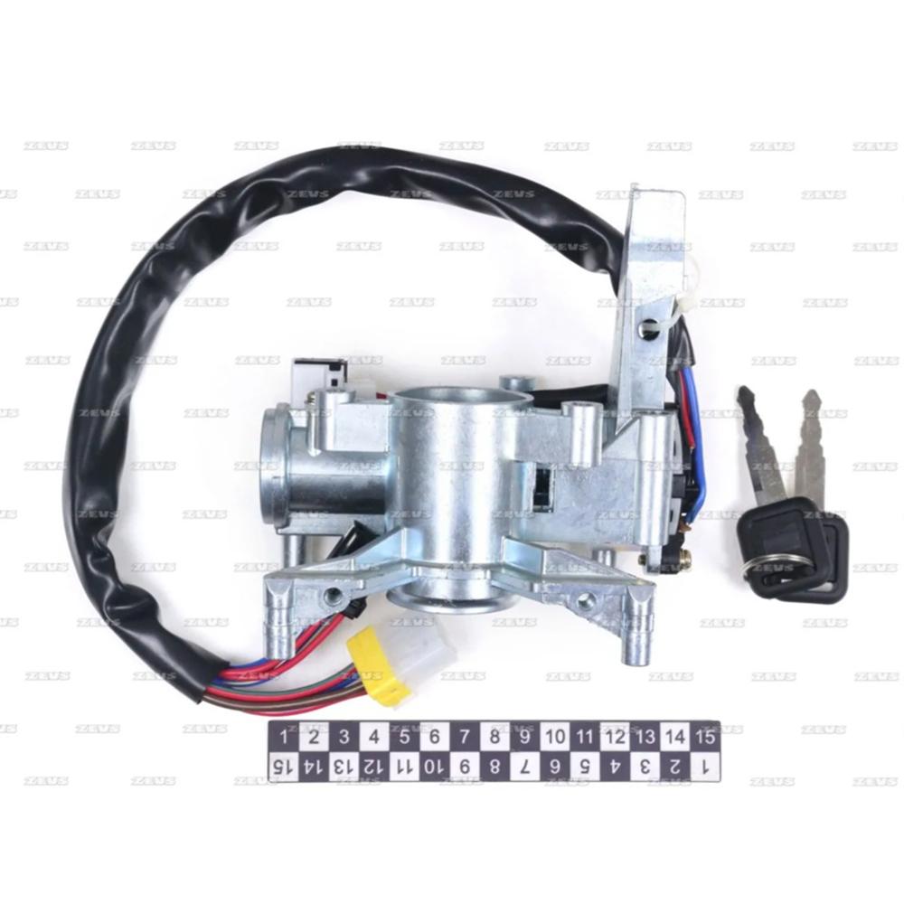 Замок зажигания (в сборе с контактной группой) Isuzu NQR-71/75 4HG1/4HK1 Е-2/3 | Zevs